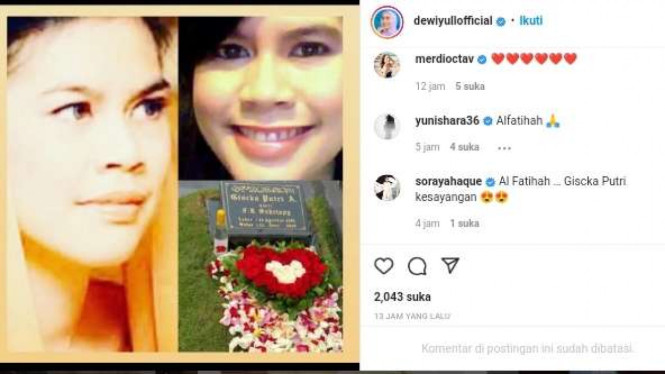 Instagram/@dewiyullofficial
