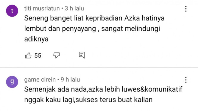 YouTube/Azka Corbuzier