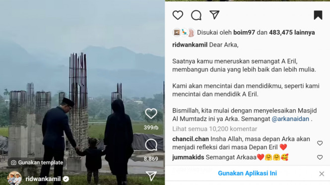 Instagram/arkanaidan