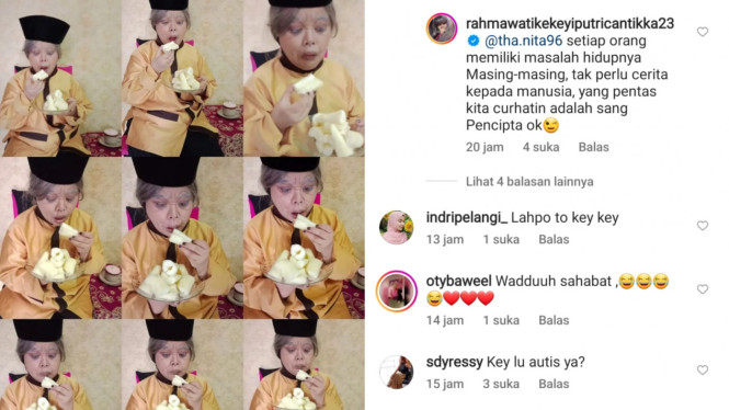 Instagram/rahmawatikekeyiputricantikka23