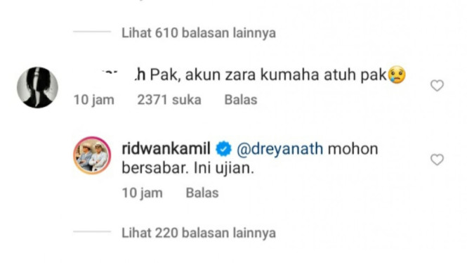 Instagram/ridwankamil