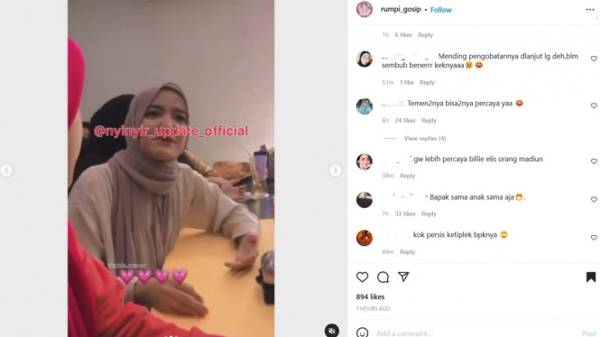 Instagram/rumpi_gosip