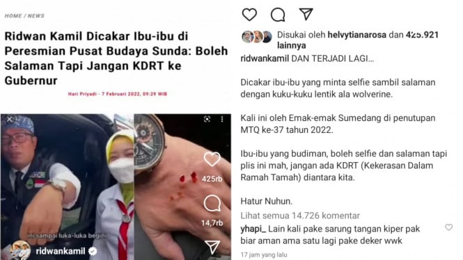 Instagram/ridwankamil 