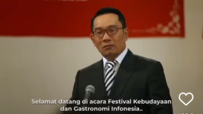 Instagram/ridwankamil 