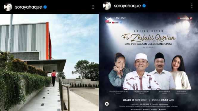 Instagram/sorayahaque