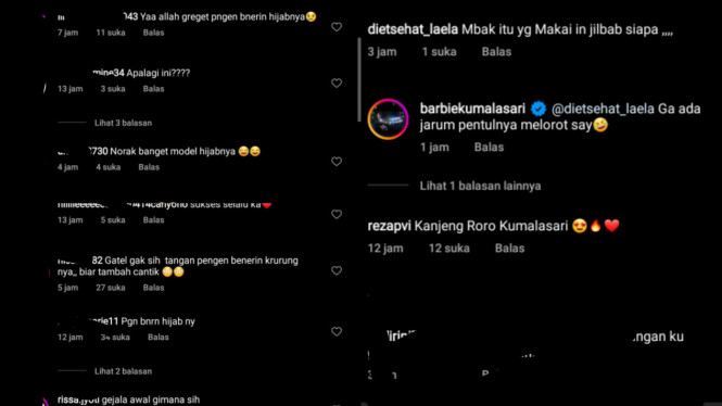 instagram/barbiekumalasari