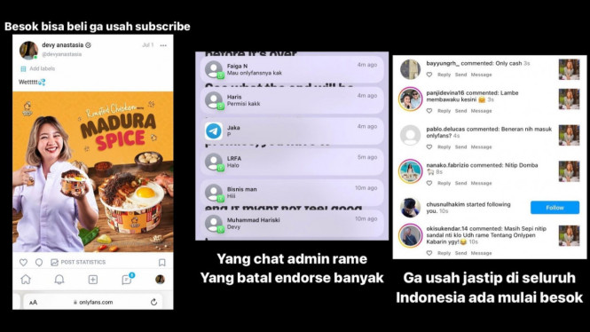 Instagram/ @devyanastasia