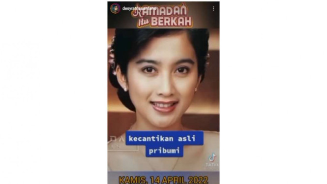 Instagram/@desyratnasarifans