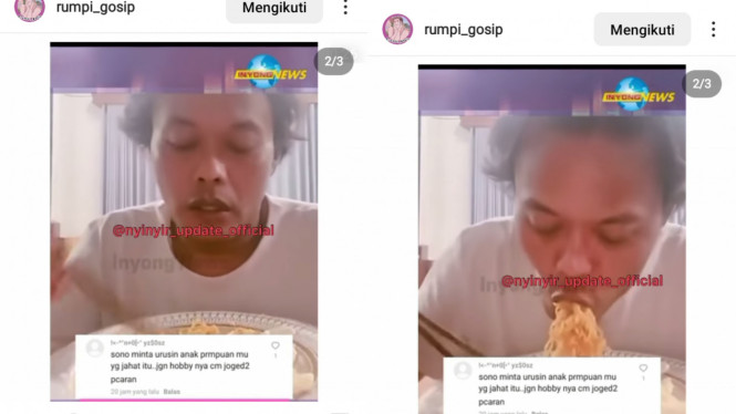 Instagram/rumpi_gosip