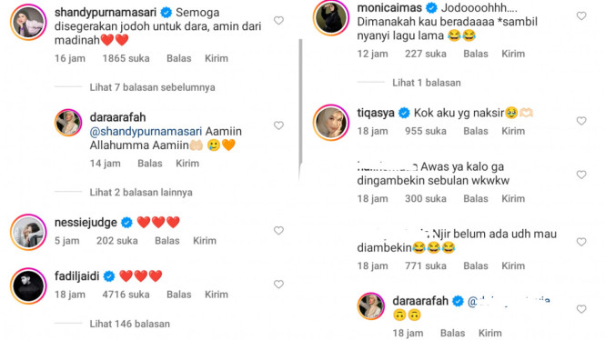 Instagram/daraarafah