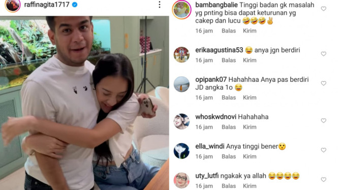 Instagram/raffinagita1717