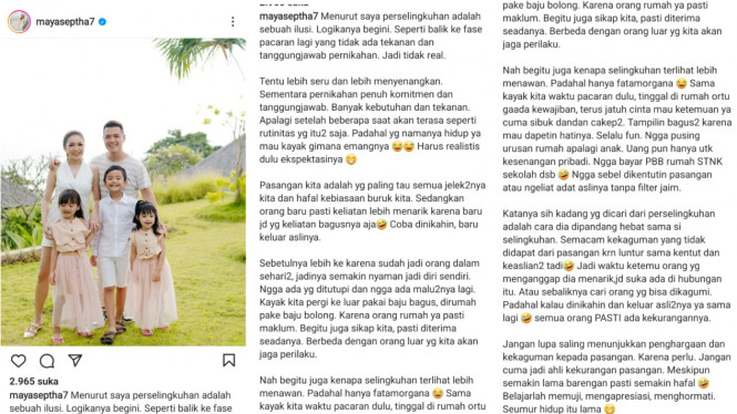 Instagram/mayaseptha7