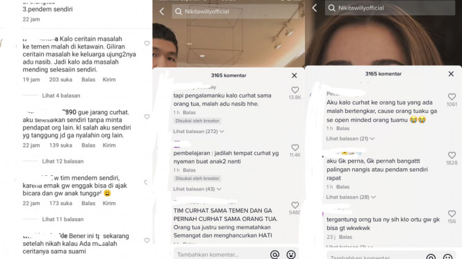 Instagram/rumpi_gosip dan Tiktok/nikiindra