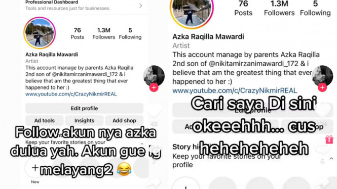 Instagram/@nikitamirzanimawardi.17