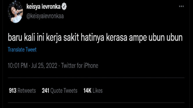 Twitter/keisyalevronkaa