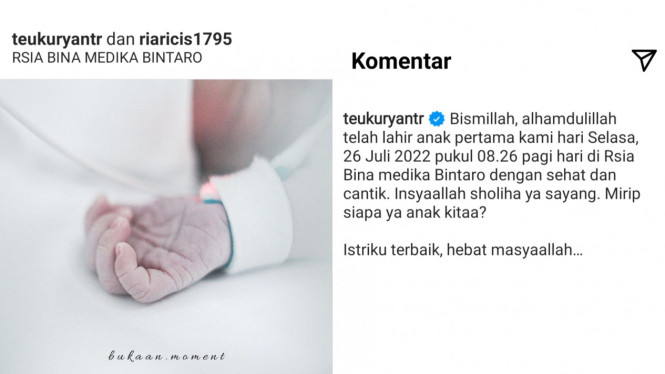 Instagram/teukuryantr