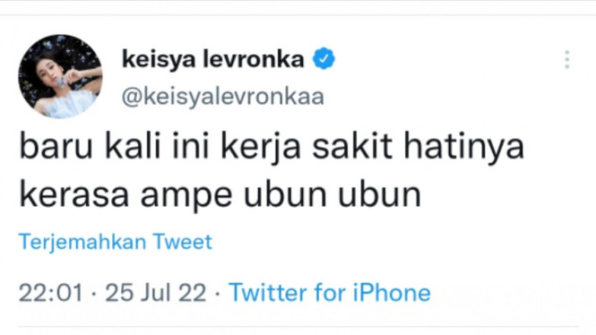 Twitter/keisyalevronka