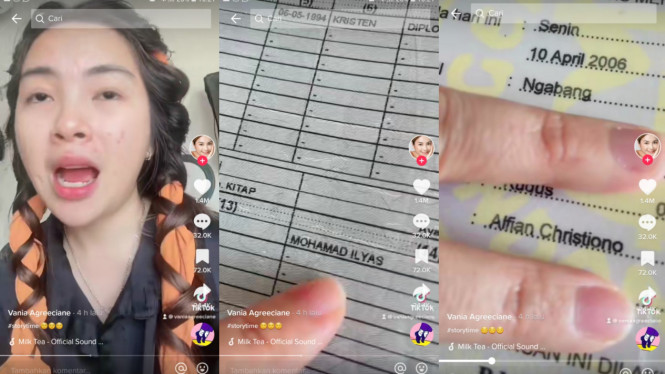 TikTok/ Vania Agreeciane