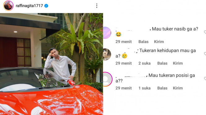 Raffi Ahmad Bosan Jadi Sultan! Netter: Mau Tukar Nasib Gak?