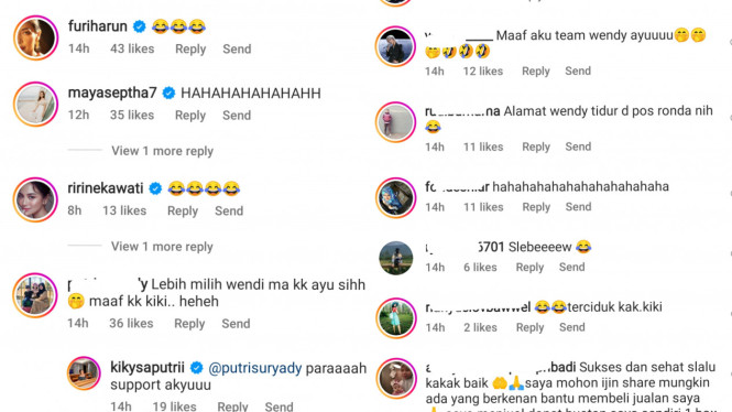 Instagram/kikysaputrii