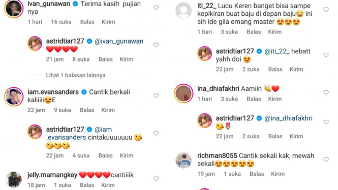 Instagram/astridtiar17