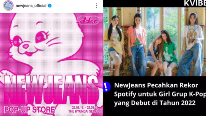 Daebak! NewJeans Raih Rekor Spotify, Netizen: Lagunya Buat Candu