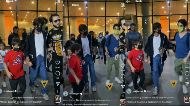 Shah Rukh Khan Ngamuk Ditarik Fans Berfoto, Aryan Khan Lakukan Ini