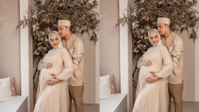 6 Potret Maternity Shoot Kartika Putri Pesonanya Bak Princess 