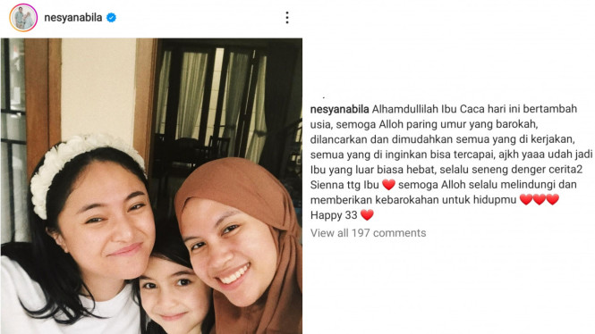 Instagram/nesyanabila