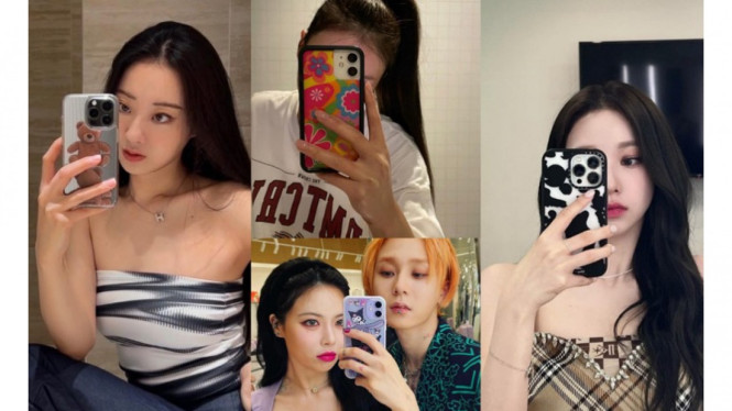 Instagram/gyeongree Instagram/yoo_sha Instagram/hyunah_aa Instagram/aespa_official