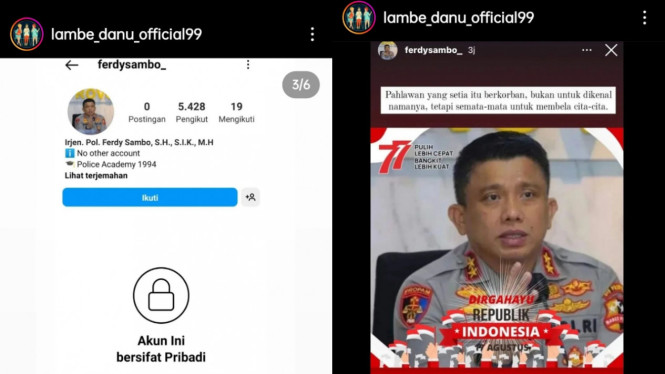 Instagram/lambe_danu_official99 