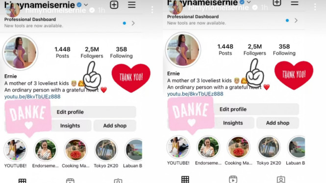 Instagram/himynameisernie 