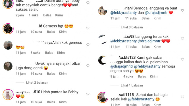 Instagram/febbyrastanty