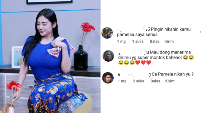 Umbar Dada Super Montok Pamela Safitri Banjir Diajak Nikah Netter