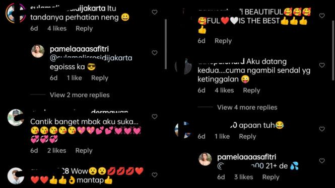 Instagram/pamelaaaasafitri 