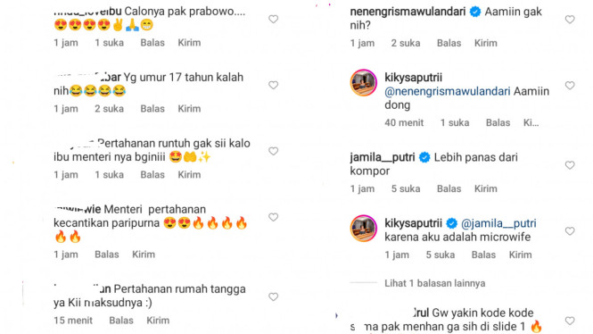 Instagram/kikysaputrii