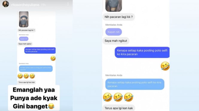 Instagram/ritasorchayuliana 