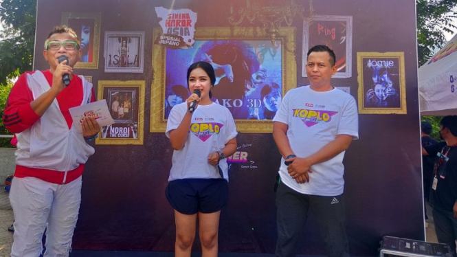 Antv Corner Kedatangan Peserta Koplo Superstar Warga Antusias 