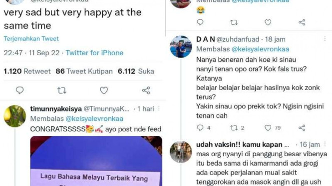 Twitter Keisya Levronka