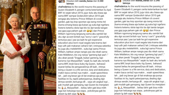 Instagram/chafrederica