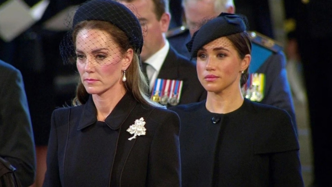 Wah, Kate dan Meghan Markle Bisa Jadi Bestie Lagi Usai Ratu Wafat?