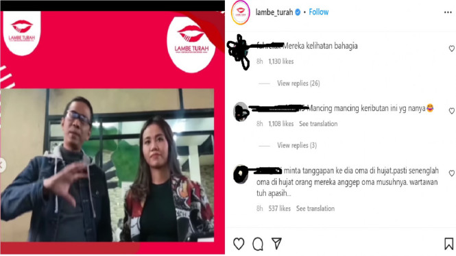 Instagram/Lambe_turah