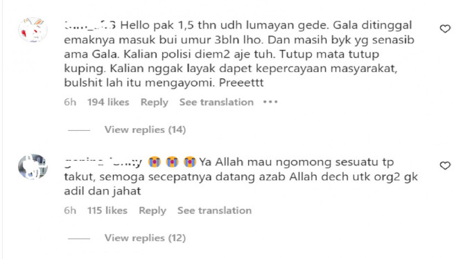 Instagram/lambegosiip