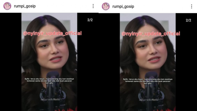 Instagram/rumpi_gosip