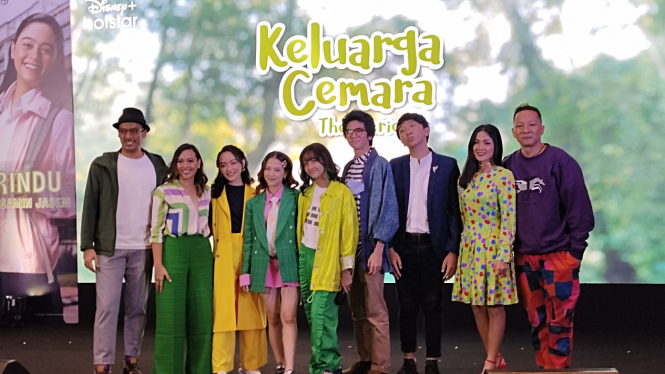 Bintangi Keluarga Cemara The Series, Adhisty Zara Mudah Raih Chemistry