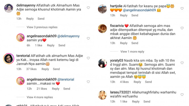 Instagram/angelinasondakh09