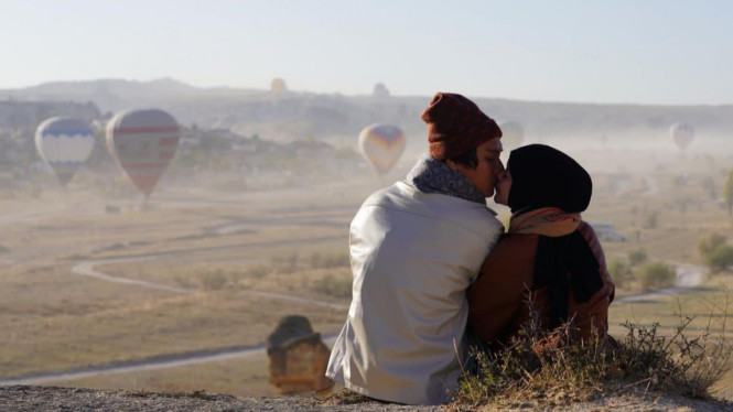 Rizky Billar lesti kejora ciuman 