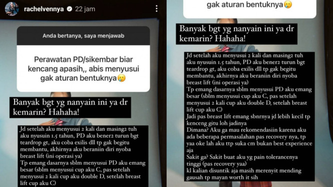 Instagram/rachelvennya