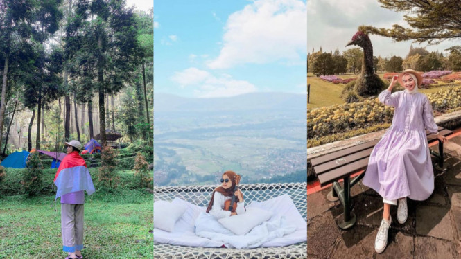 Instagram.com/@demenbasrenggg, @restiretian, @tamanbunganusantara