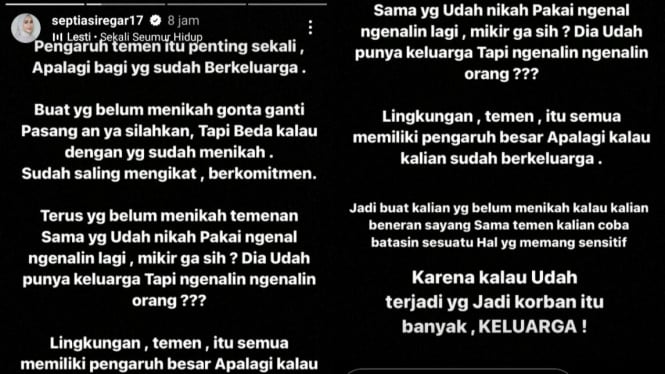 Instagram/septiasiregar17